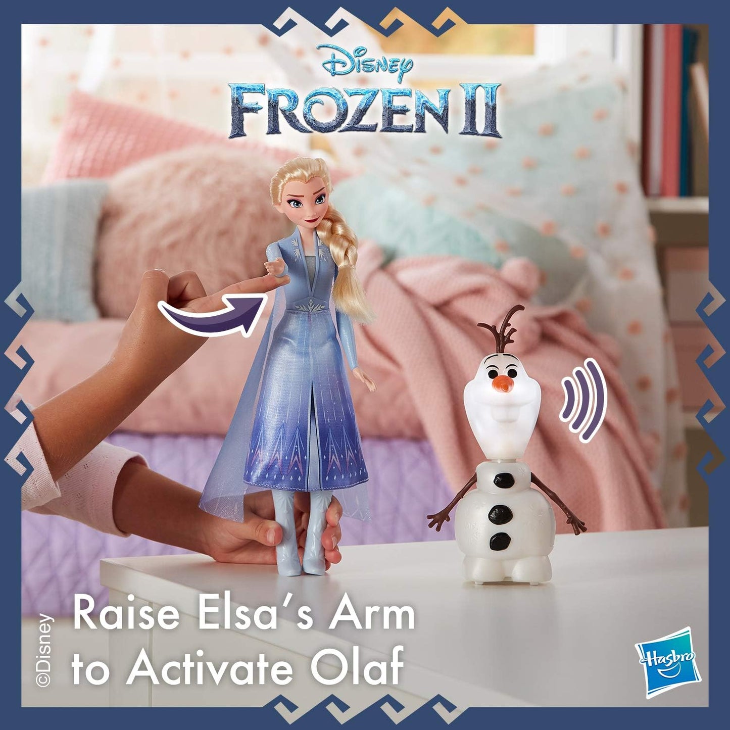Disney's Frozen Talk and Glow Elsa and Olaf dolls