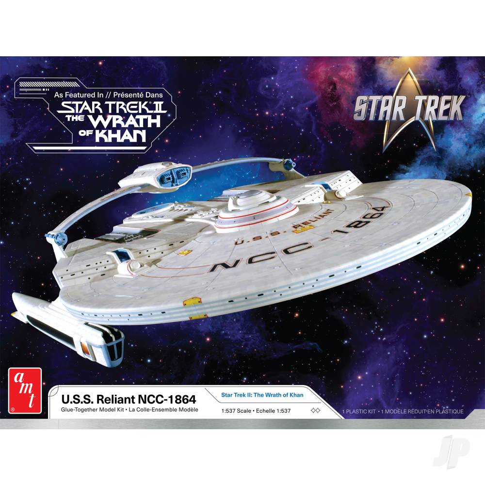 AMT 1:537 Star Trek II: The Wrath of Khan USS Reliant Model Kit