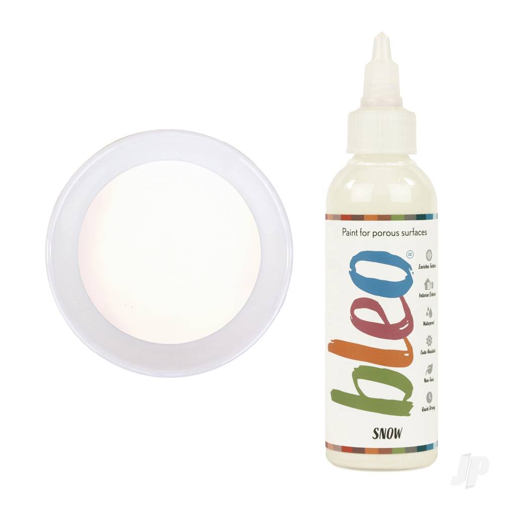 Bleo Gel Paint, Snow (100ml)