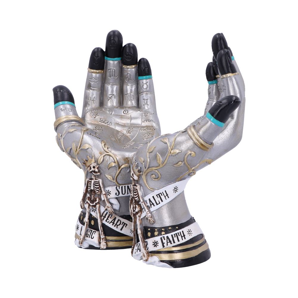 Hands of the Future Palmistry Crystal Ball Holder 20cm