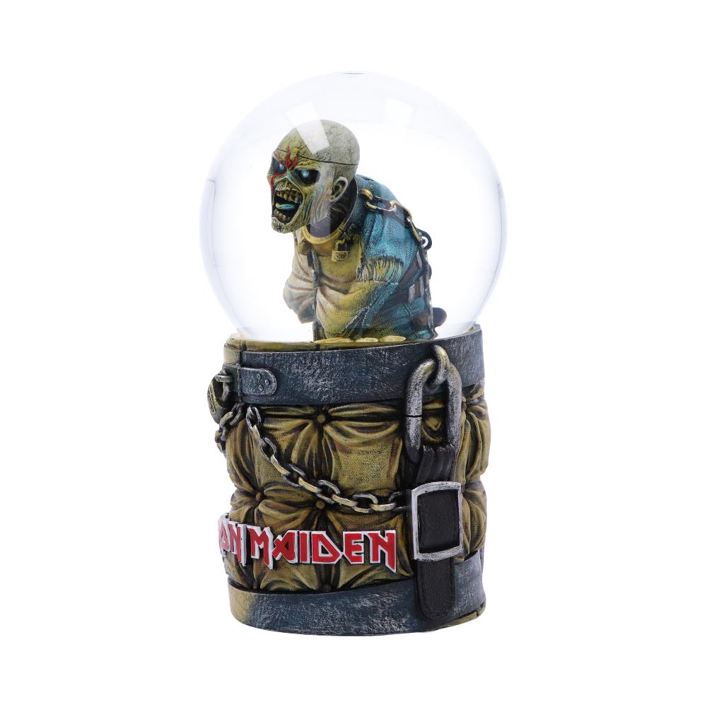 Iron Maiden Piece of Mind Eddie Snow Globe 17.5cm