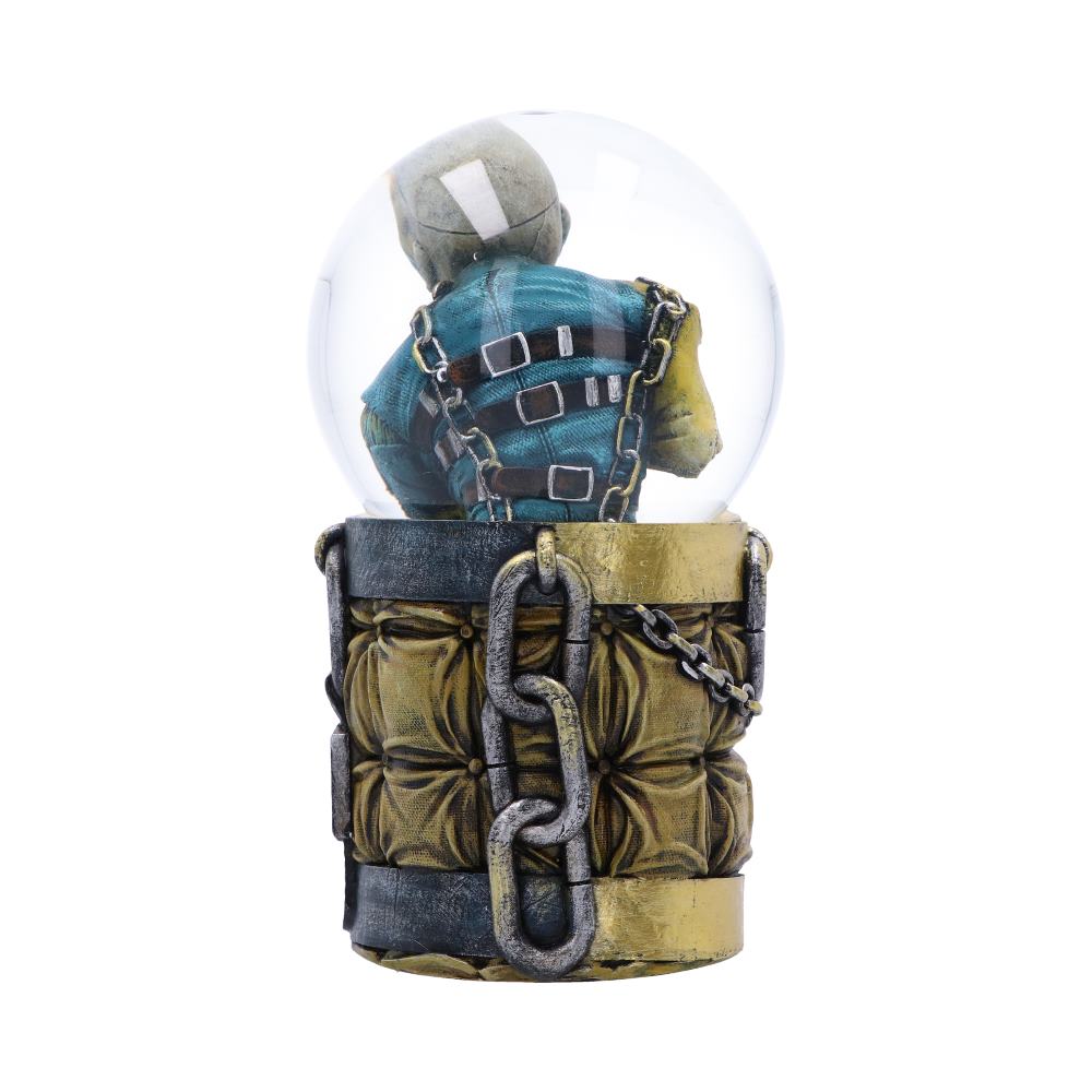 Iron Maiden Piece of Mind Eddie Snow Globe 17.5cm