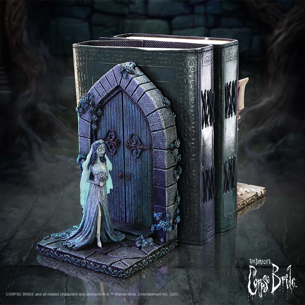 Corpse Bride Emily and Victoria Resin Bookends