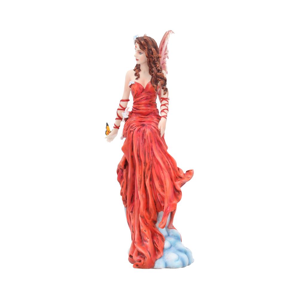 Nene Thomas Crimsonlily Red Moon Fairy and Butterfly Companion Figurine