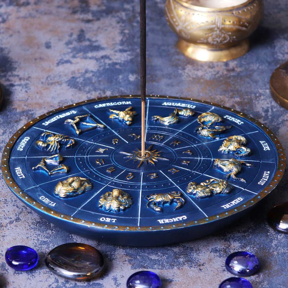 Zodiac Incense Stick Burner 16.5cm