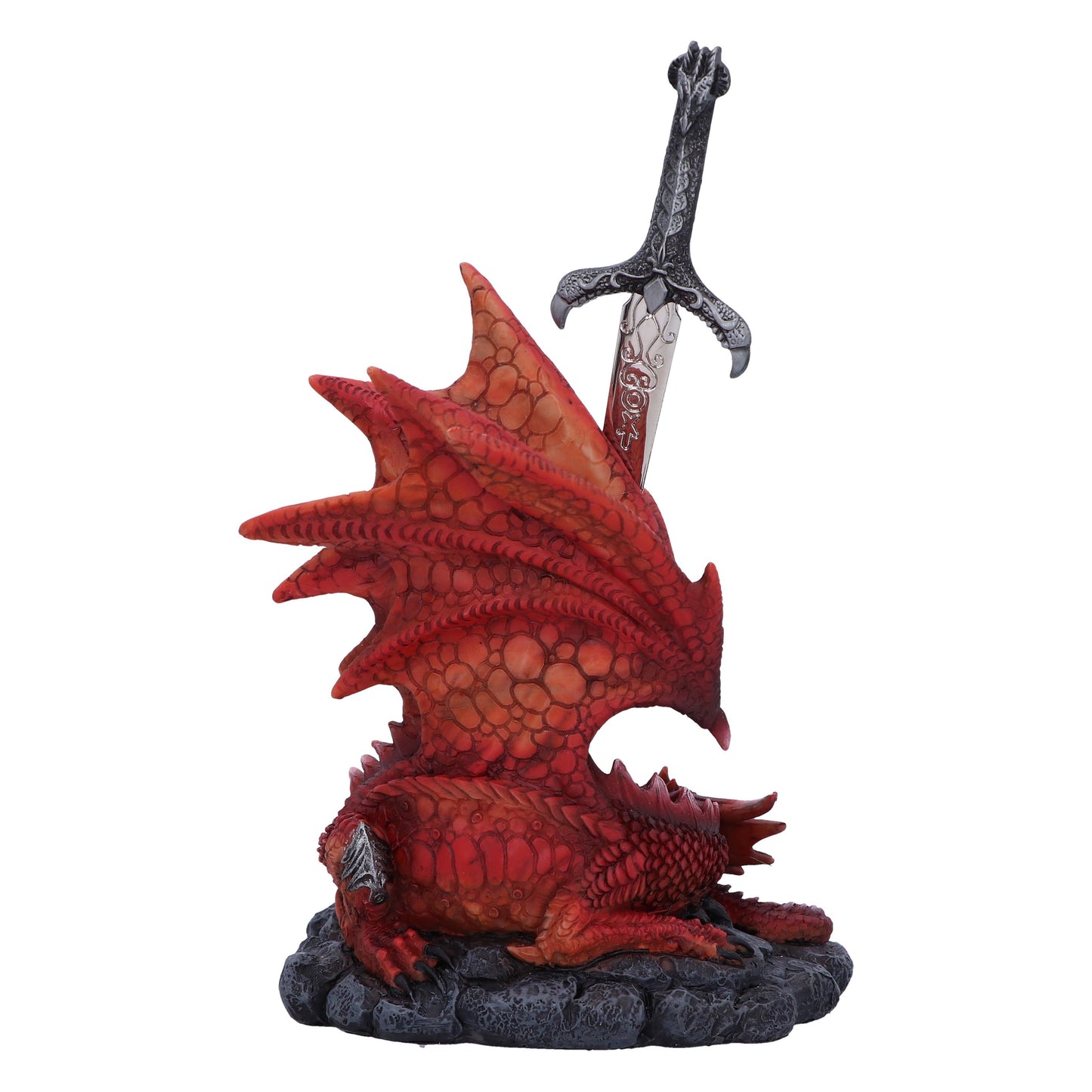 Forged in Flames dragon figurine