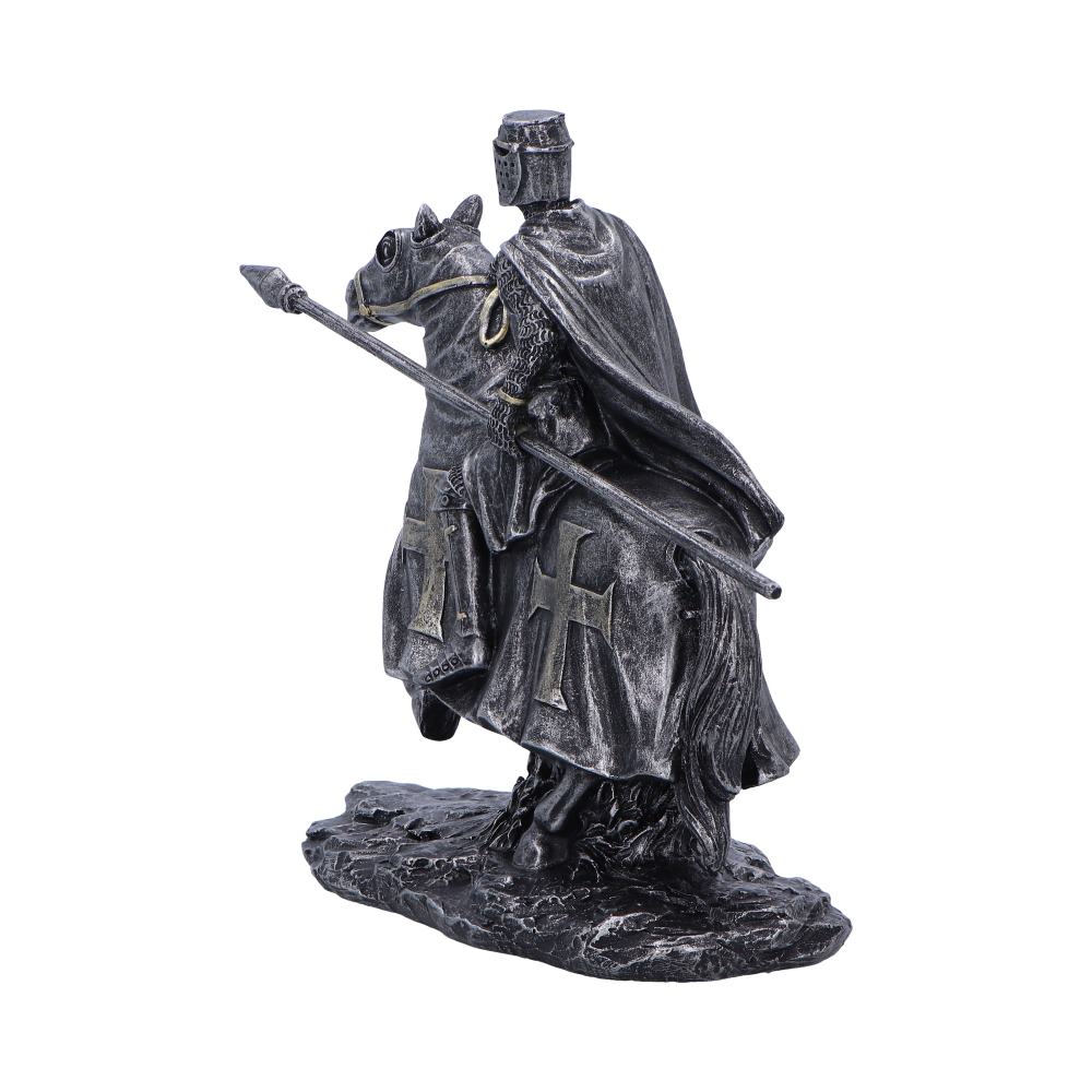 To Protect Figurine Templar Knight Ready for Battle
