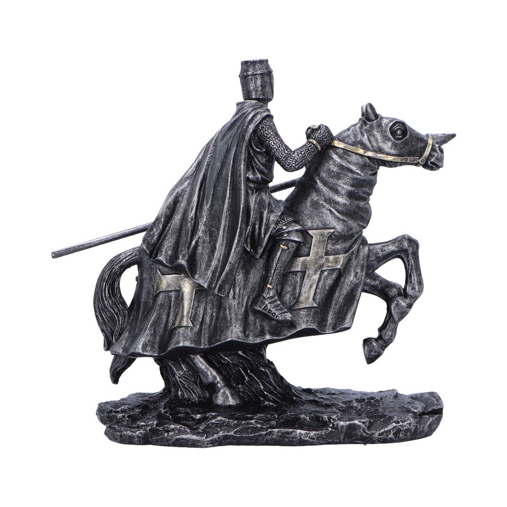 To Protect Figurine Templar Knight Ready for Battle