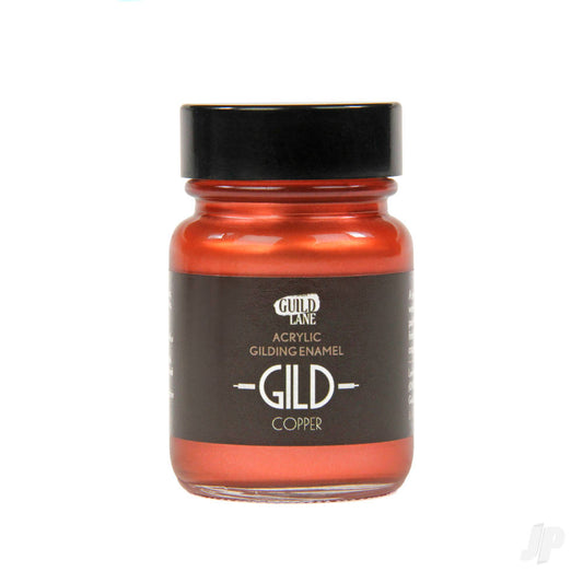 GILD Acrylic Gilding Enamel Paint, Copper (30ml Jar)