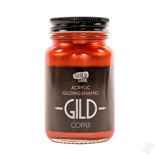 GILD Acrylic Gilding Enamel Paint, Copper (60ml Jar)