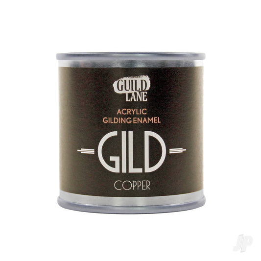 GILD Acrylic Gilding Enamel Paint, Copper (125ml Tin)