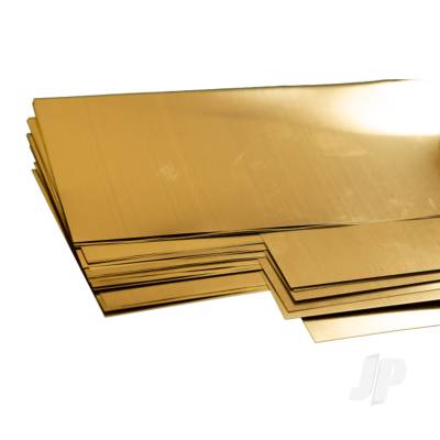 .001 + .002 + .003 + .005 10x4in Assorted Brass Shim (6 pcs)