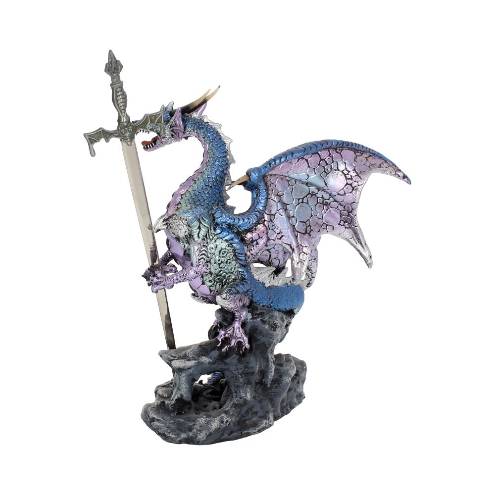 Lilac Purple Sword of the Dragon Gothic Fantasy Letter Opener