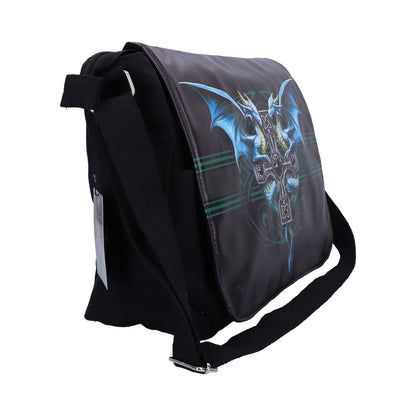 Gothic Fantasy Dragon Duo Messenger Bag by Anne Stokes