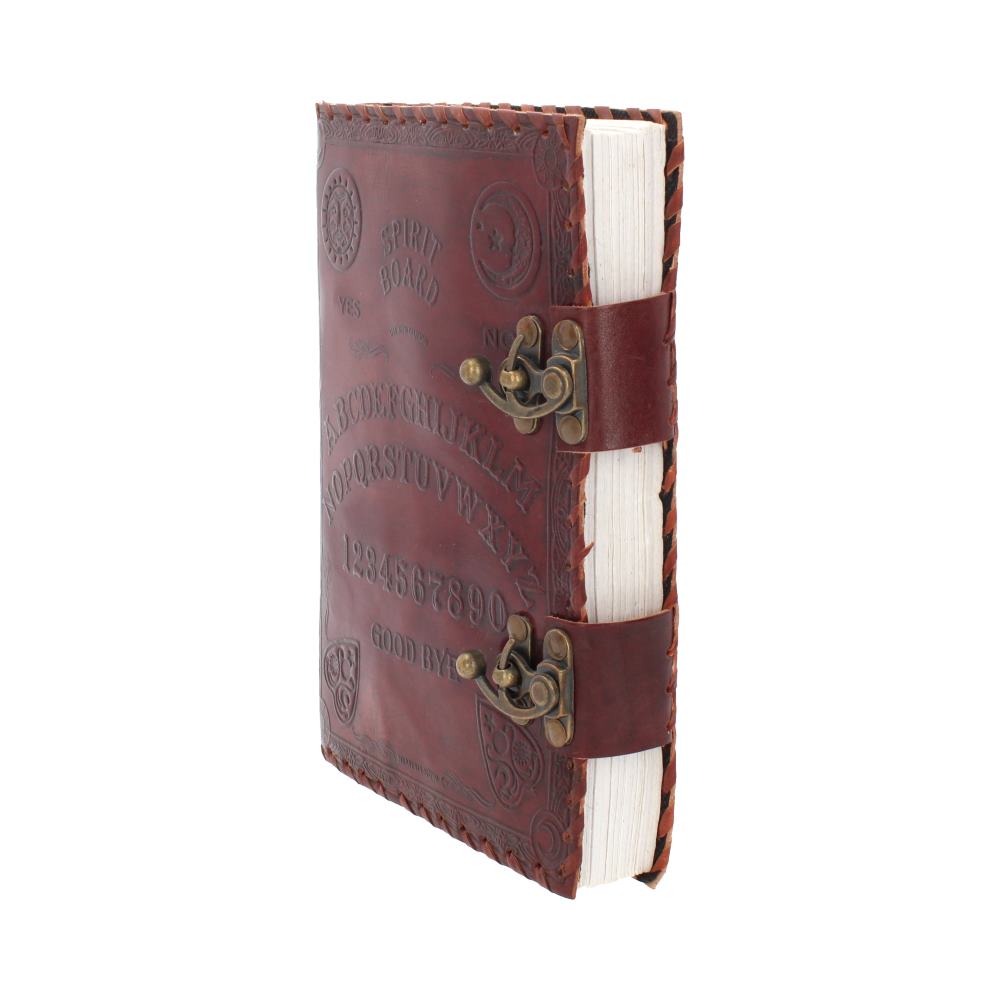 Spirit Board Clasping Embossed Leather Journal