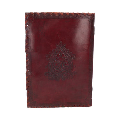 Spirit Board Clasping Embossed Leather Journal