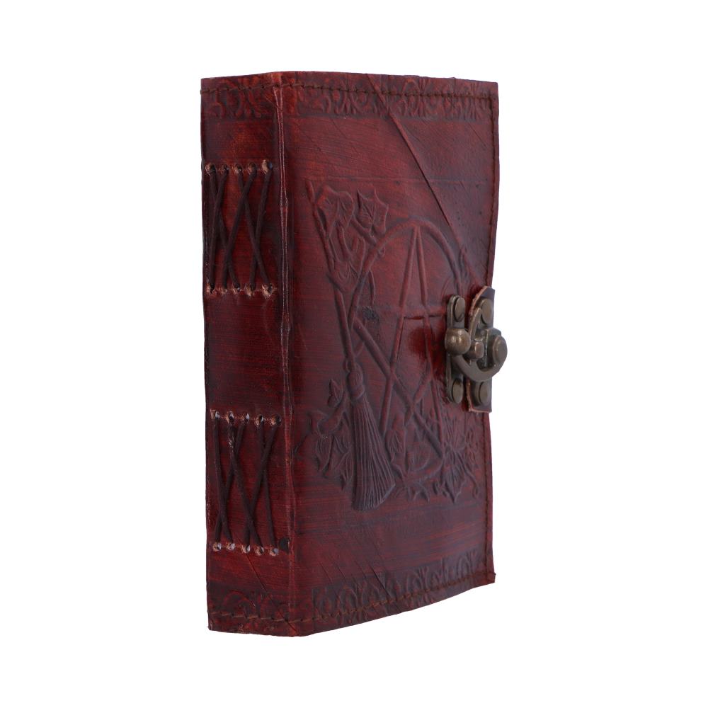 Nemesis Now Lockable Pentagram Leather Emboss Journal