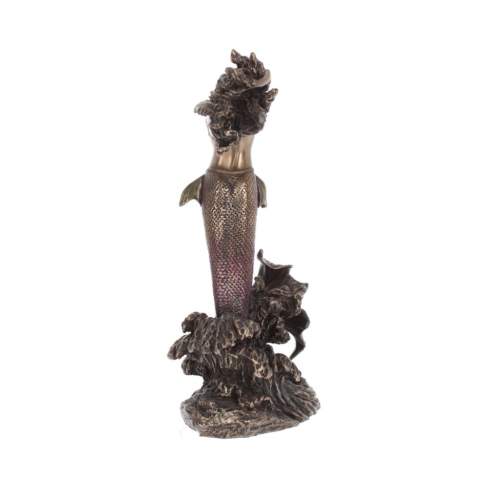 Yemaya Goddess of Water Figurine Bronze Mermaid Ocean Ornament