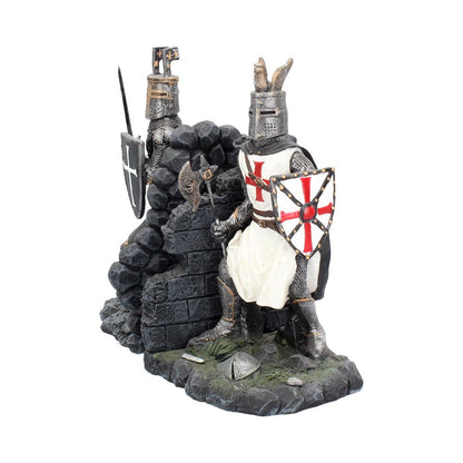 The Duel Bookends Historical Crusader Ornament Figurines