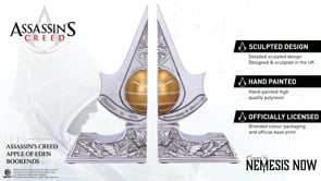 Officially Licensed Assassins Creed Apple of Eden Resin Bookends