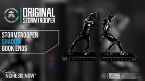 Officially Licensed Original Stormtrooper Shadow Bookends 26.5cm