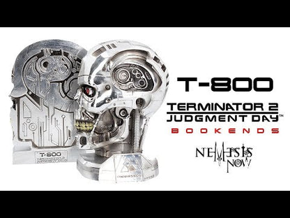 T-800 Terminator 2 Judgement Day T2 Head Bookends