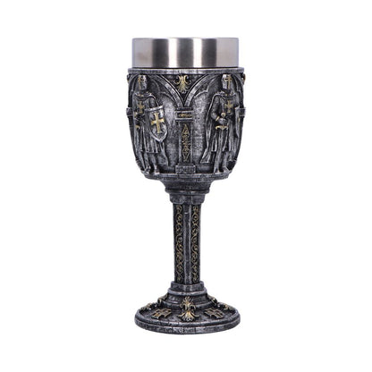 Galant Medieval Knight Metallic Goblet