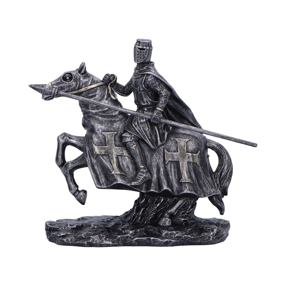 To Protect Figurine  Templar Knight Ready for Battle