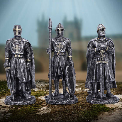 Knights of the Realm Figurine Set  Legendary Medieval Valor