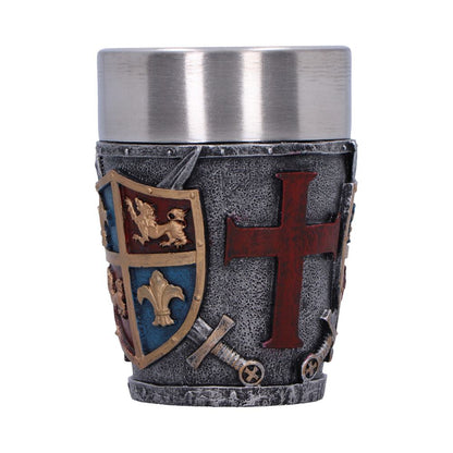 Heraldic Shot Glass  A Regal Symbol of Tradition and Strength